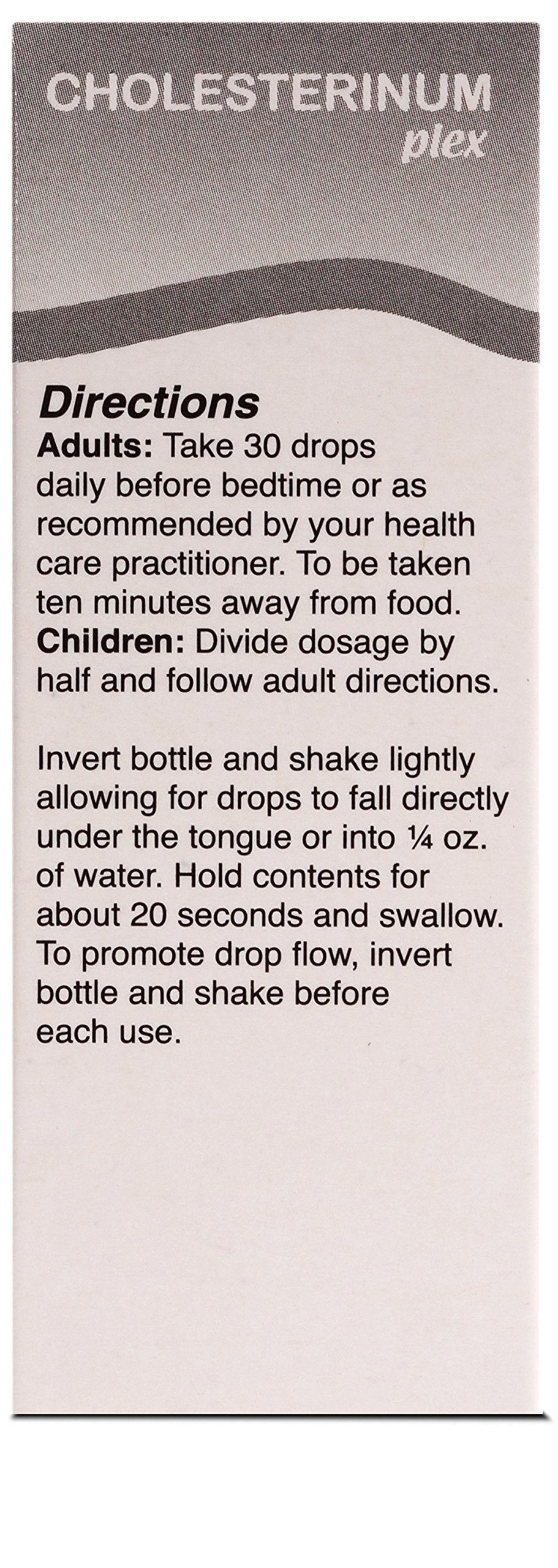 UNDA Cholesterinum Plex | Homeopathic Liver Support Remedy | 1 fl oz