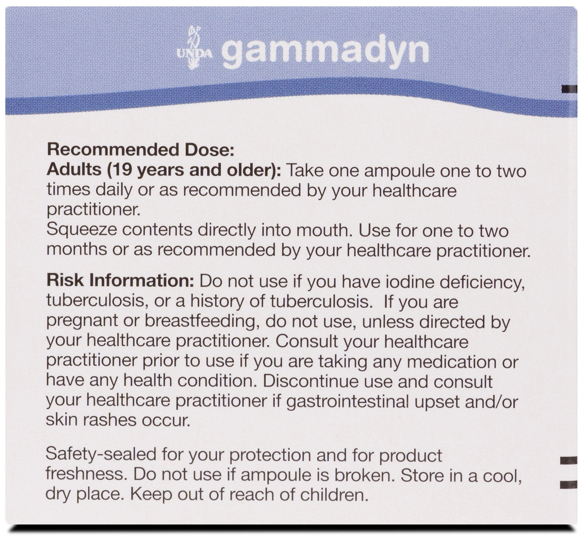 UNDA GAMMADYN Mn-Co | Manganese-Cobalt Oligo-Element Supplement | 30 Ampoules