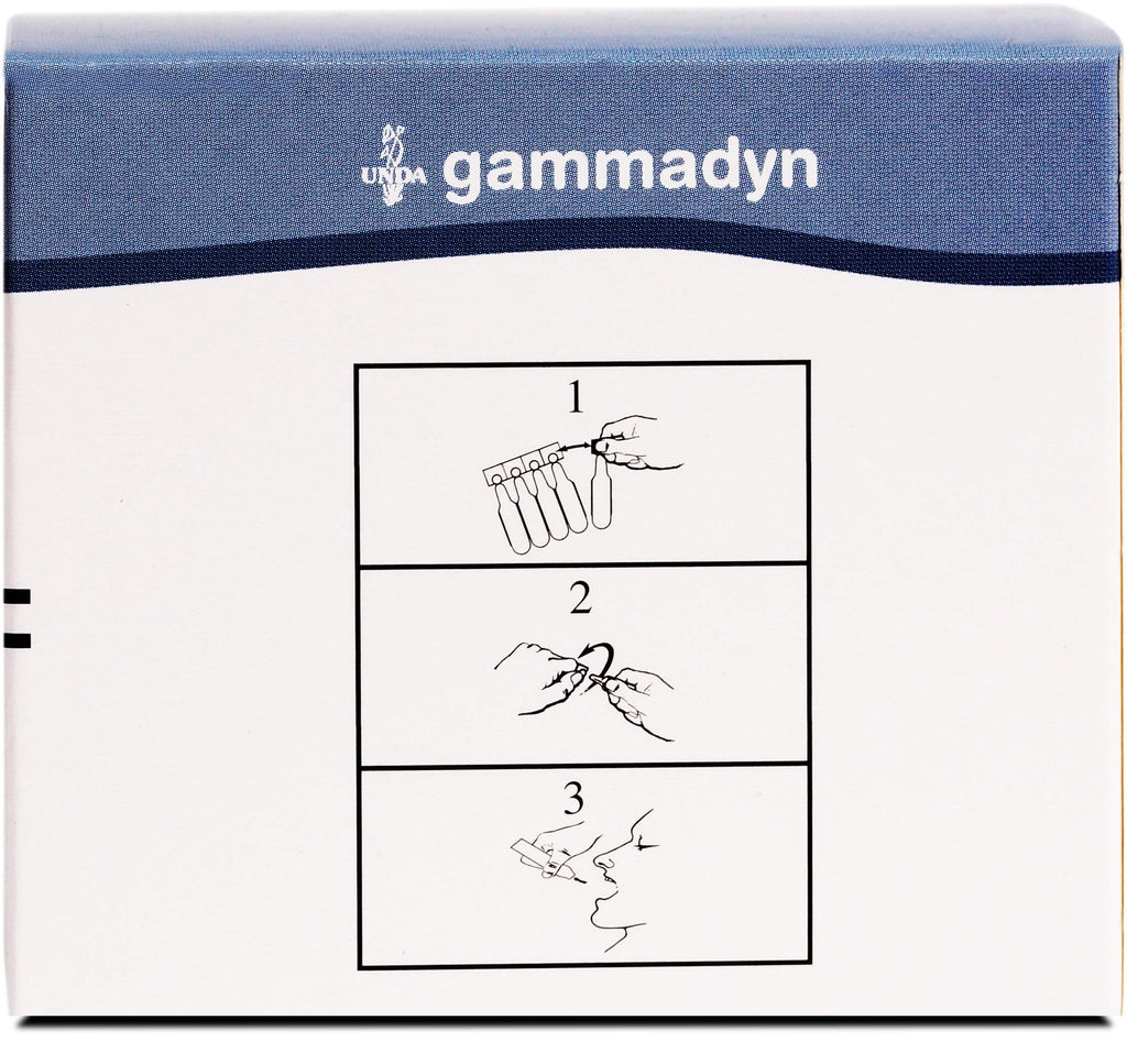 UNDA Gammadyn Zn-Cu Oligo-Element Supplement – 30 Ampoules | Zinc & Copper