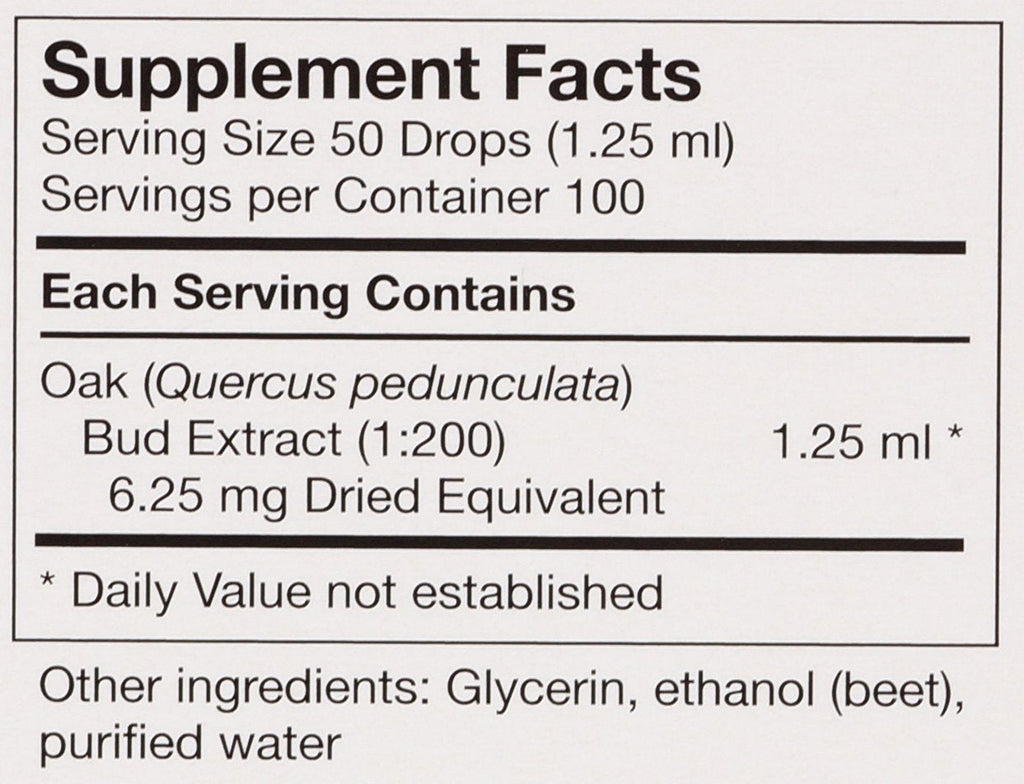 UNDA Gemmo Therapy Quercus Pedunculata Oak Bud Extract – 4.2 fl oz (125 ml)