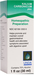 UNDA Kalium Carbonicum Plex | Supports Gastrointestinal Health | 1 fl oz