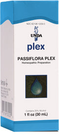 UNDA Passiflora Plex | Homeopathic Relief for Irregular Sleep (1 fl oz)