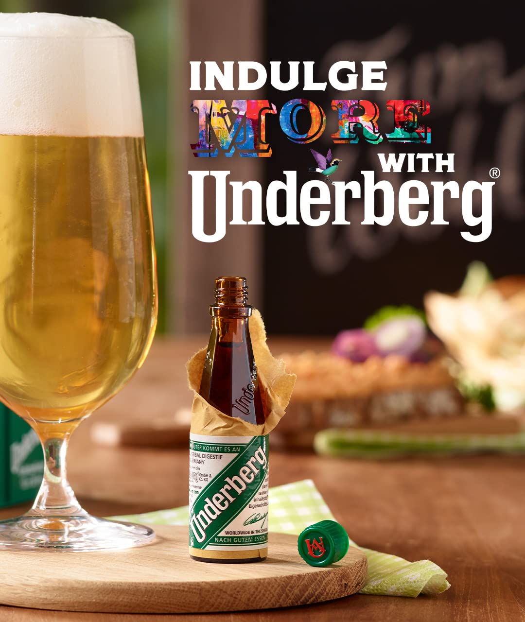 Underberg Case Pack: 3 Single-Serve Herbal Digestive Bitters Bottles