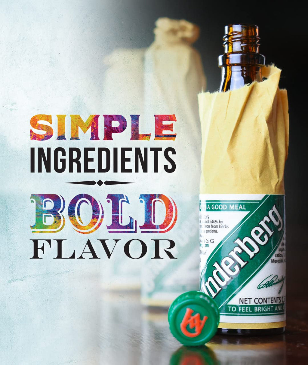 Underberg Natural Herb Bitters, 2-Ounce (Pack of 5) – Digestive Bitters