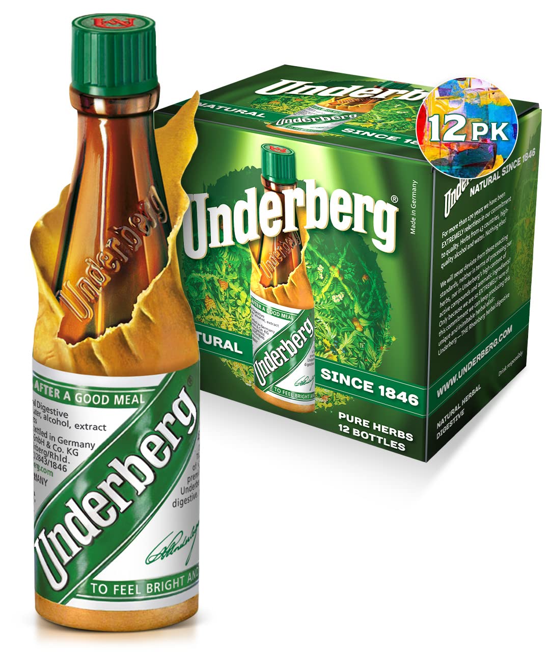 Underberg - One House Bar Pack of 12 Underberg Bottles