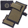 UNMERA Acupressure Mat & Pillow Set - Natural Linen & Coconut Fiber Filling for Back & Neck Pain Relief