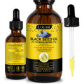 Uocasi Black Seed Oil – Cold Pressed, 100% Pure & Natural, Hair Growth & Skin Care, 2.02 Fl Oz