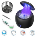 Upgraded Ultrasonic Retainer Cleaner 45kHz – Denture, Mouth Guard & Night Guard Cleaner with 200ml Cleaning Pod