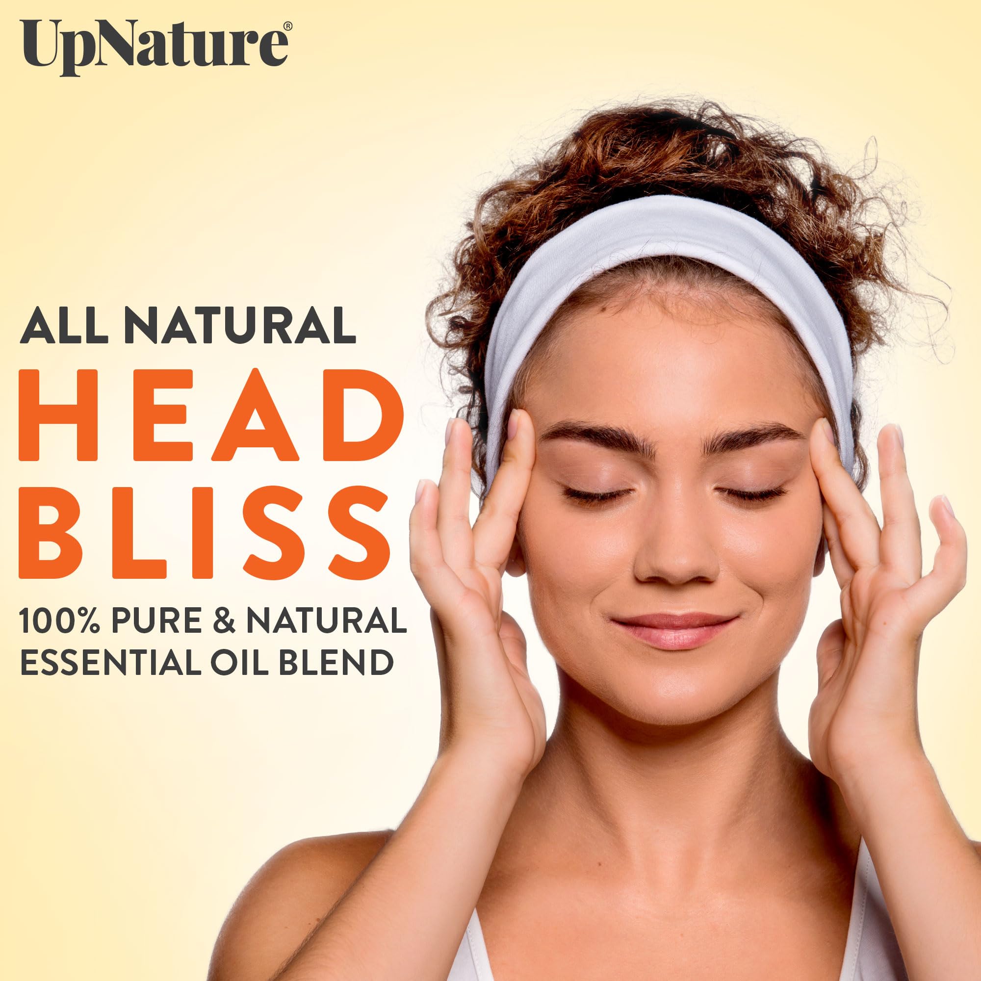 UpNature Head Bliss Roll-On – Migraine Relief & Head Tension Comfort | Nurse Gifts