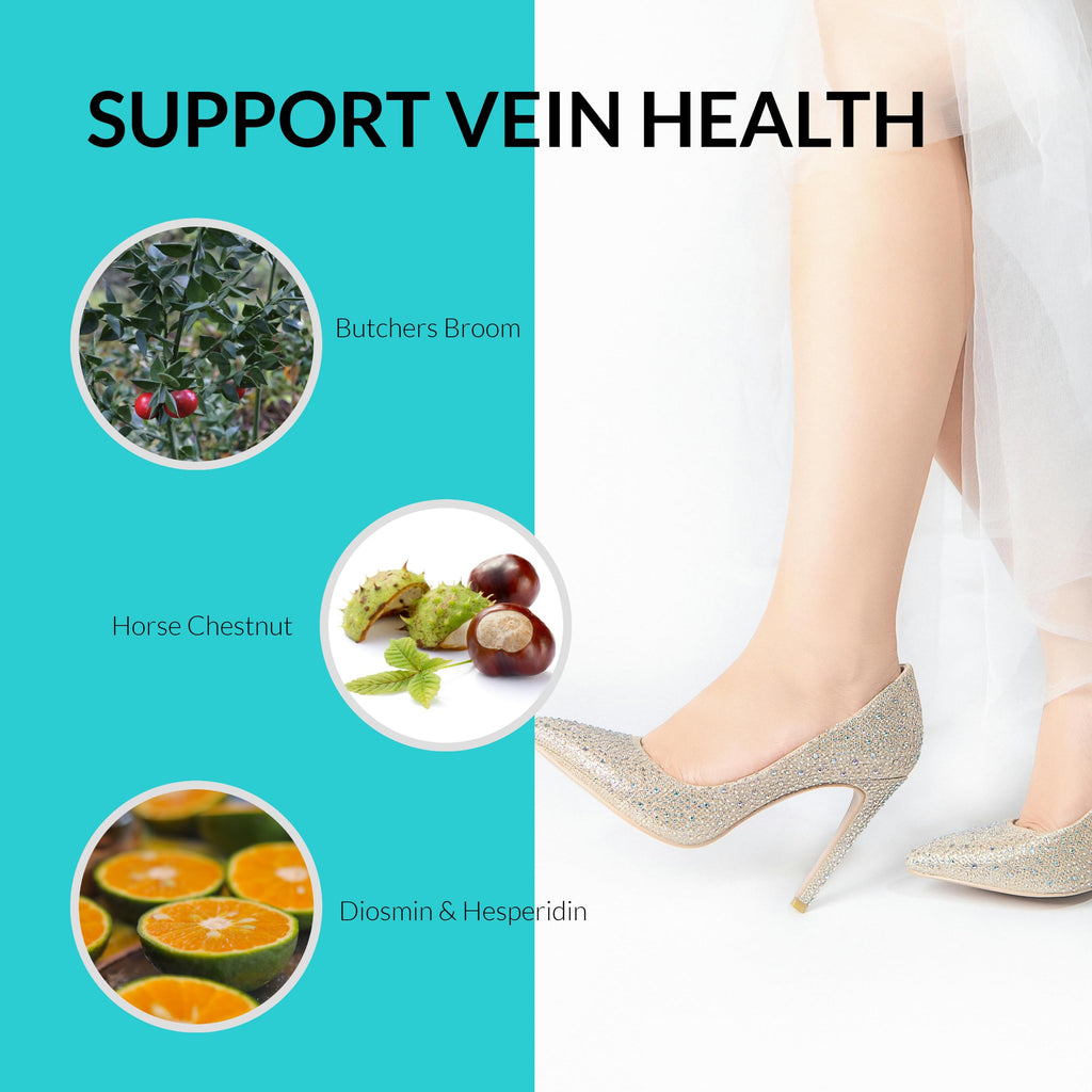 UpNourish Cellulite & Vein Health Supplement with Caviar Collagen, SOD DIMPLESS, MOROSIL | 90ct