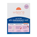 Uqora UTI Emergency Kit – 2 Test Strips, 12 Pain Relief & 12 Infection Control Tablets | Urinary Tract Support