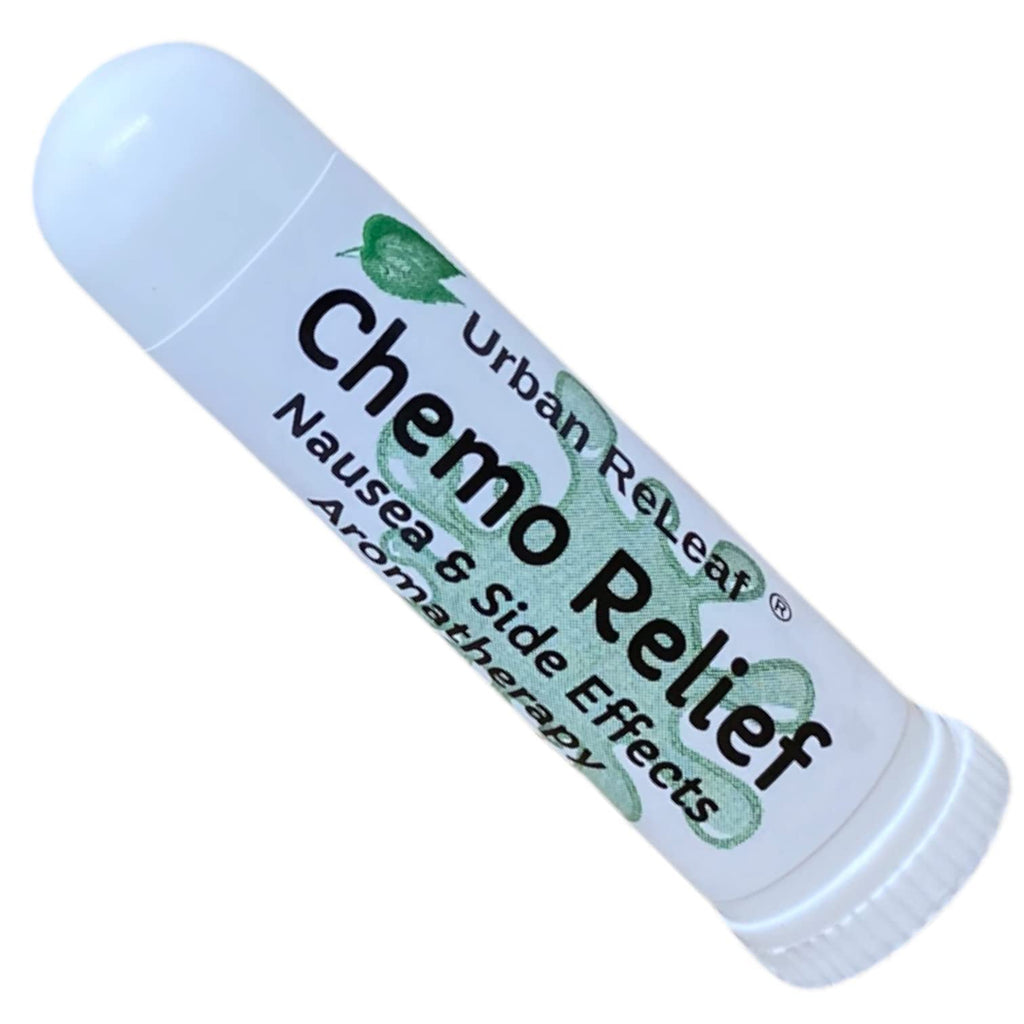 Urban ReLeaf Chemo Relief Aromatherapy Inhaler – 100% Natural Essential Oils (Drug-Free)