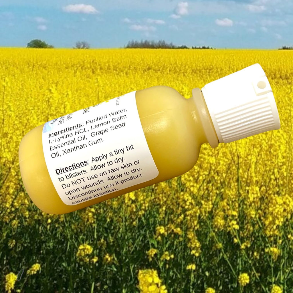 Urban ReLeaf Lysine & Lemon Balm Blister Soothing Gel – Fast-Drying, 100% Natural Help