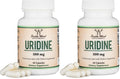 Uridine Monophosphate 300mg – Third-Party Tested (Choline Enhancer) | Double Wood (Pack of 2)