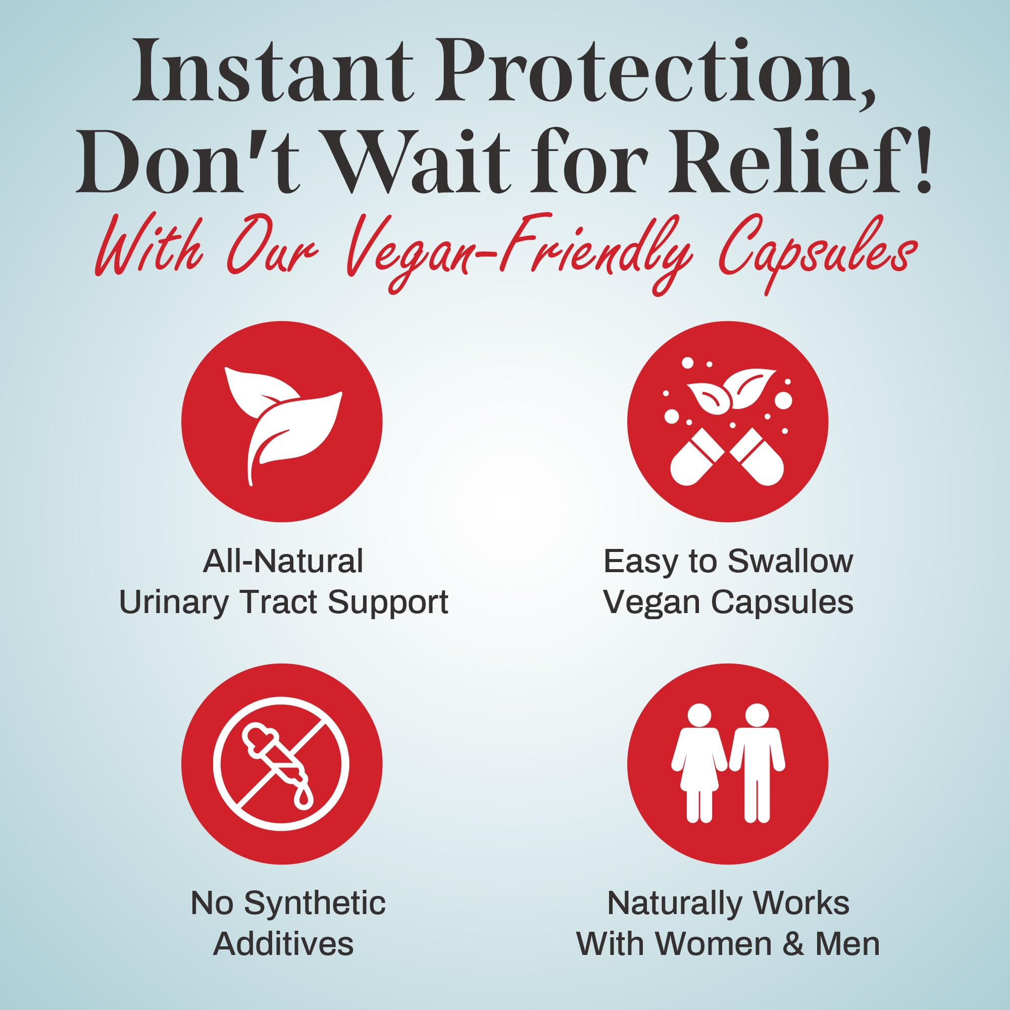 Uriexo Double Action Capsules – Cranberry & D-Mannose for Urinary Health (30 Days)
