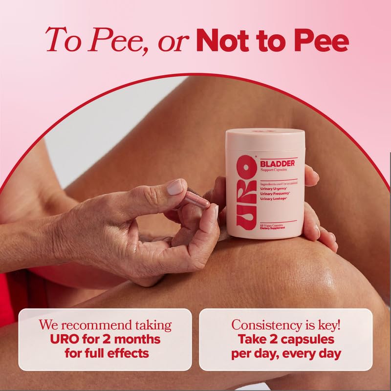 O Positiv URO Bladder Control – Urinary Urgency, Frequency & Leakage | 30 Servings