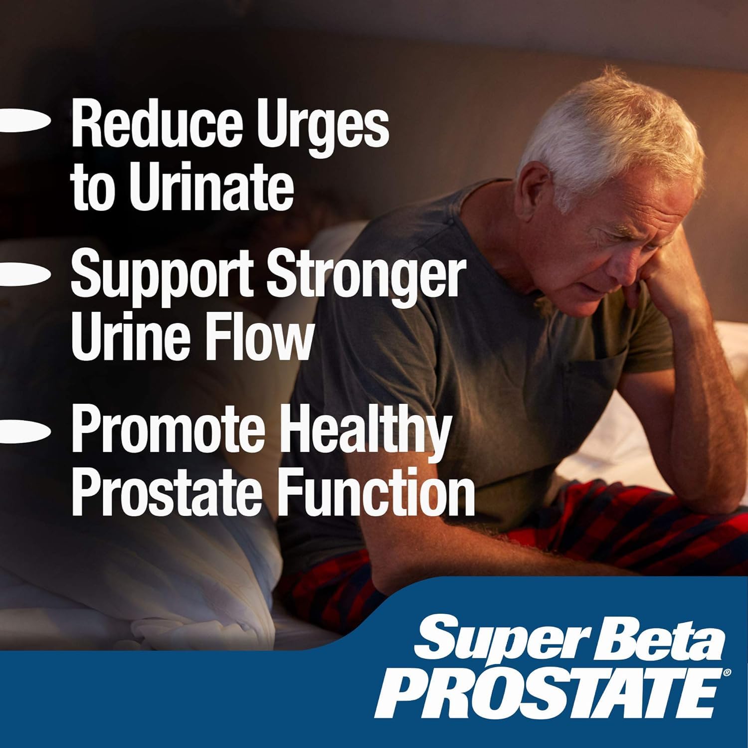 SUPER BETA PROSTATE – Prostate Health Support with Beta Sitosterol, 60 Count