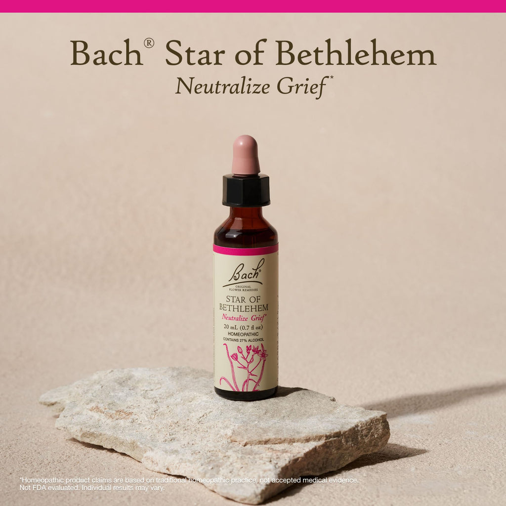 Bach Original Flower Remedies: Star of Bethlehem - Neutralize Grief - 20mL Dropper