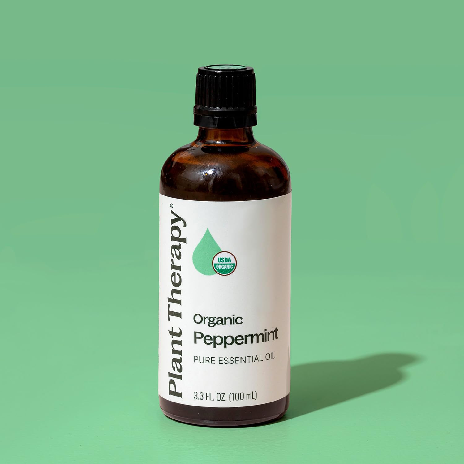 Plant Therapy Organic Peppermint Essential Oil – 100% Pure, USDA Organic, 100 mL