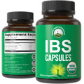 USDA Organic IBS Capsules for Relief – Peppermint, Sea Buckthorn, Fennel, Rosemary & Basil