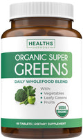 USDA Organic Super Greens – 28-Item Veggie & Fruit Complex, Vegan & Non-GMO