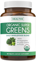 USDA Organic Super Greens – 28 Superfoods for Adults | Vegan & Non-GMO