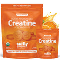 USDA Organic Ultra-Micronized Creatine Gummies – 5g Orange, Sugar Free (120 ct)