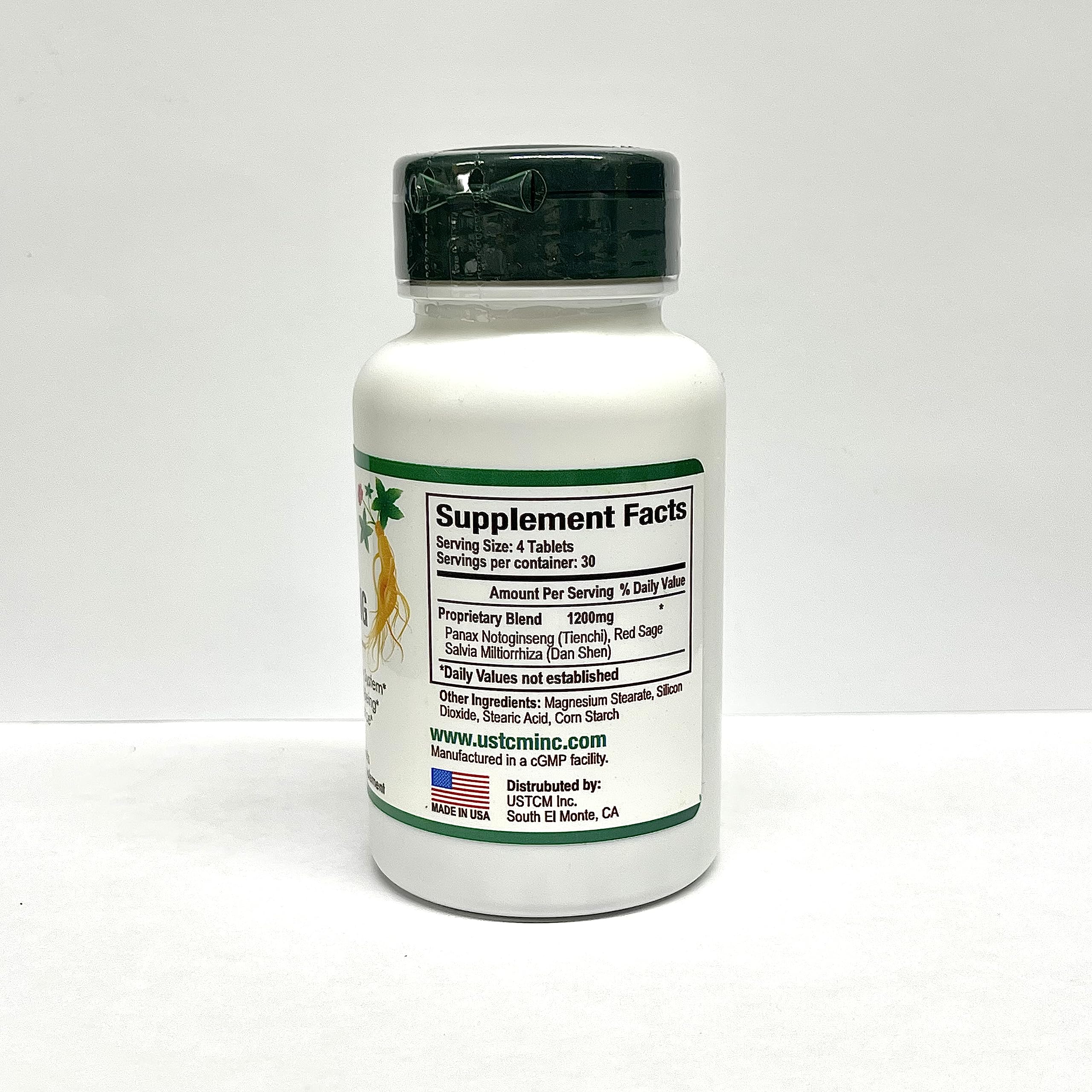 USTCM Panax Notoginseng Tablet - Healthy Circulatory System (120 Tablets)