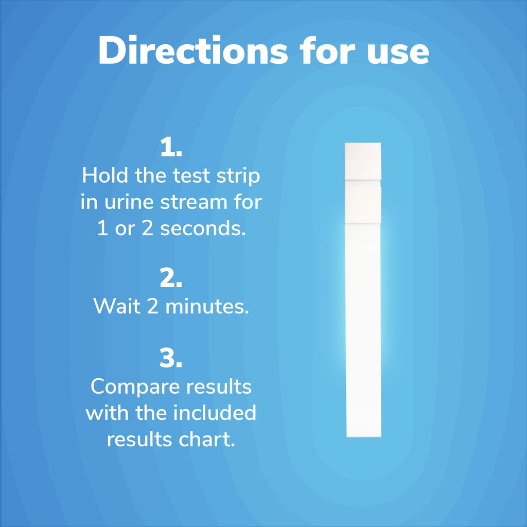 Utiva UTI Test Strips – Home Test Kit for UTI | 2 Minute Results