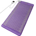 UTK 60x24 Amethyst Infrared Heating Pad – Full-Body Heat, 159°F, Auto-Off, 16 Timers, FSA/HSA Eligible