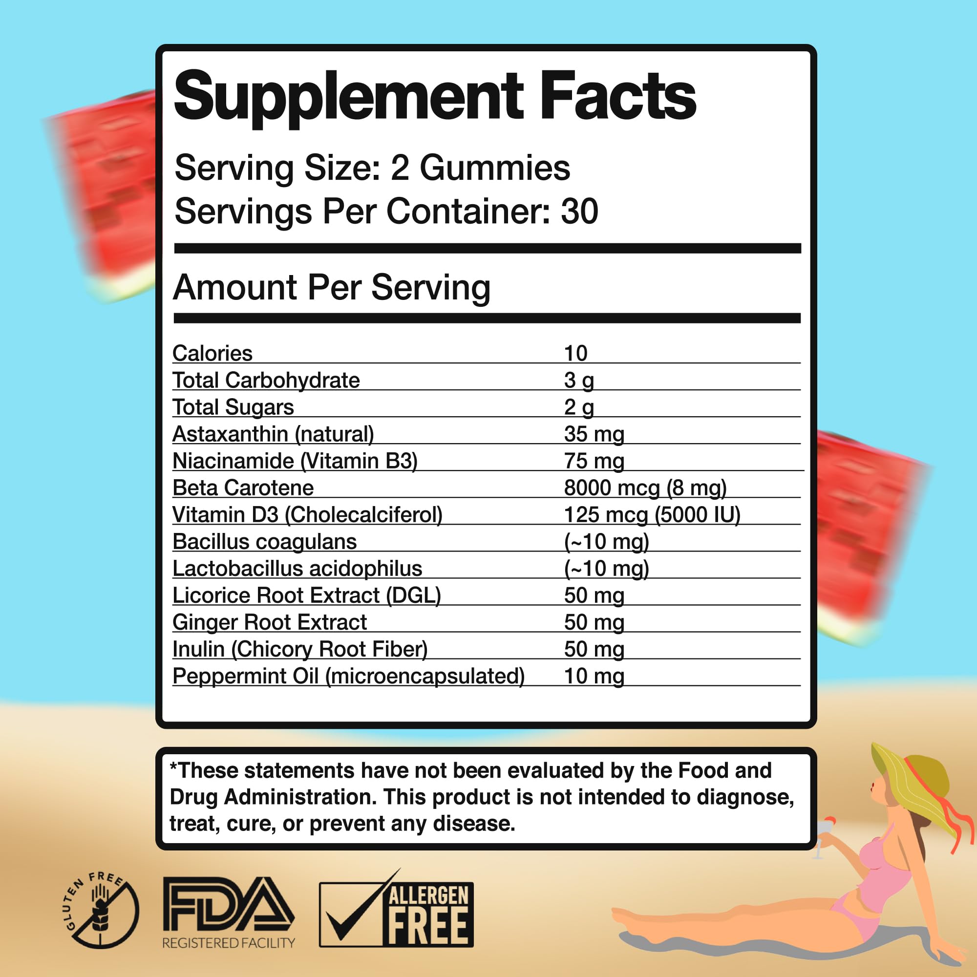 Thryv UVBites Tanning Gummies | Self Tan Supplement & Glow Up Skin