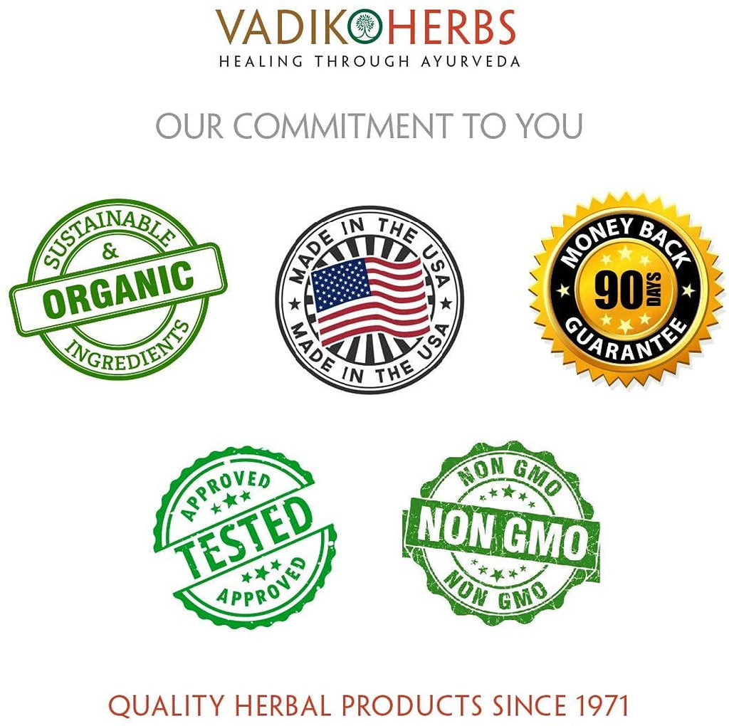 Vadik Herbs Certified Organic Bhumy Amalaki Powder (Phyllanthus amarus) – 100 Vegicaps