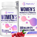Vaginal Probiotics for Women – 300B CFUs, 12 Strains, 60 Capsules