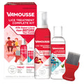 Vamousse Lice Emergency Kit — Mousse, Daily Shampoo & Steel Comb for Kids & Adults