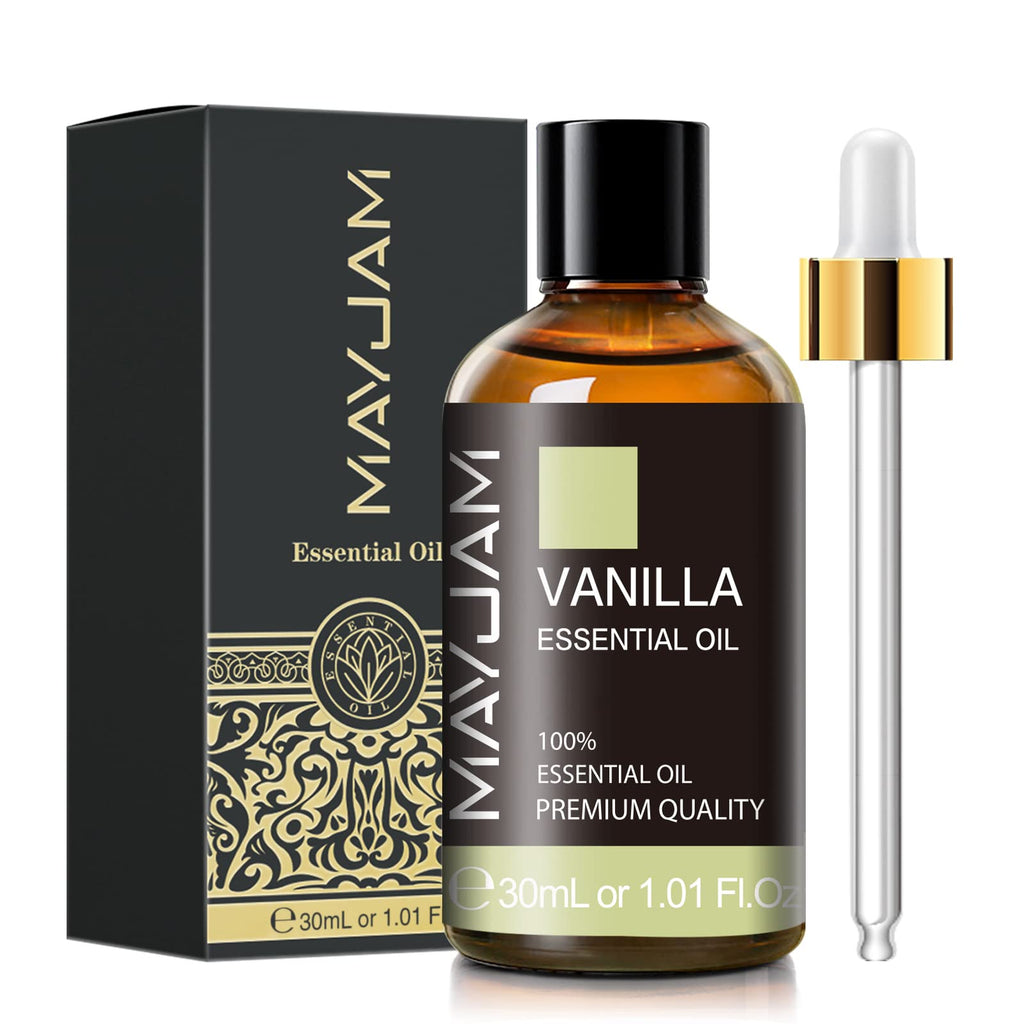 Vanilla Essential Oil 30ml – MAYJAM Premium Vanilla for Aromatherapy