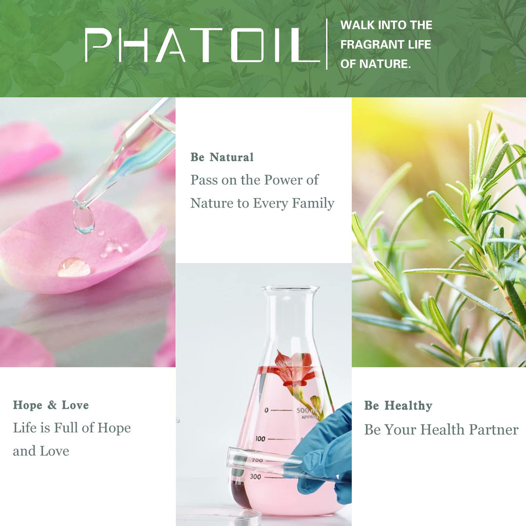Vanilla Essential Oil 30ml | PHATOIL Pure Essential Oil Singles for Diffusers