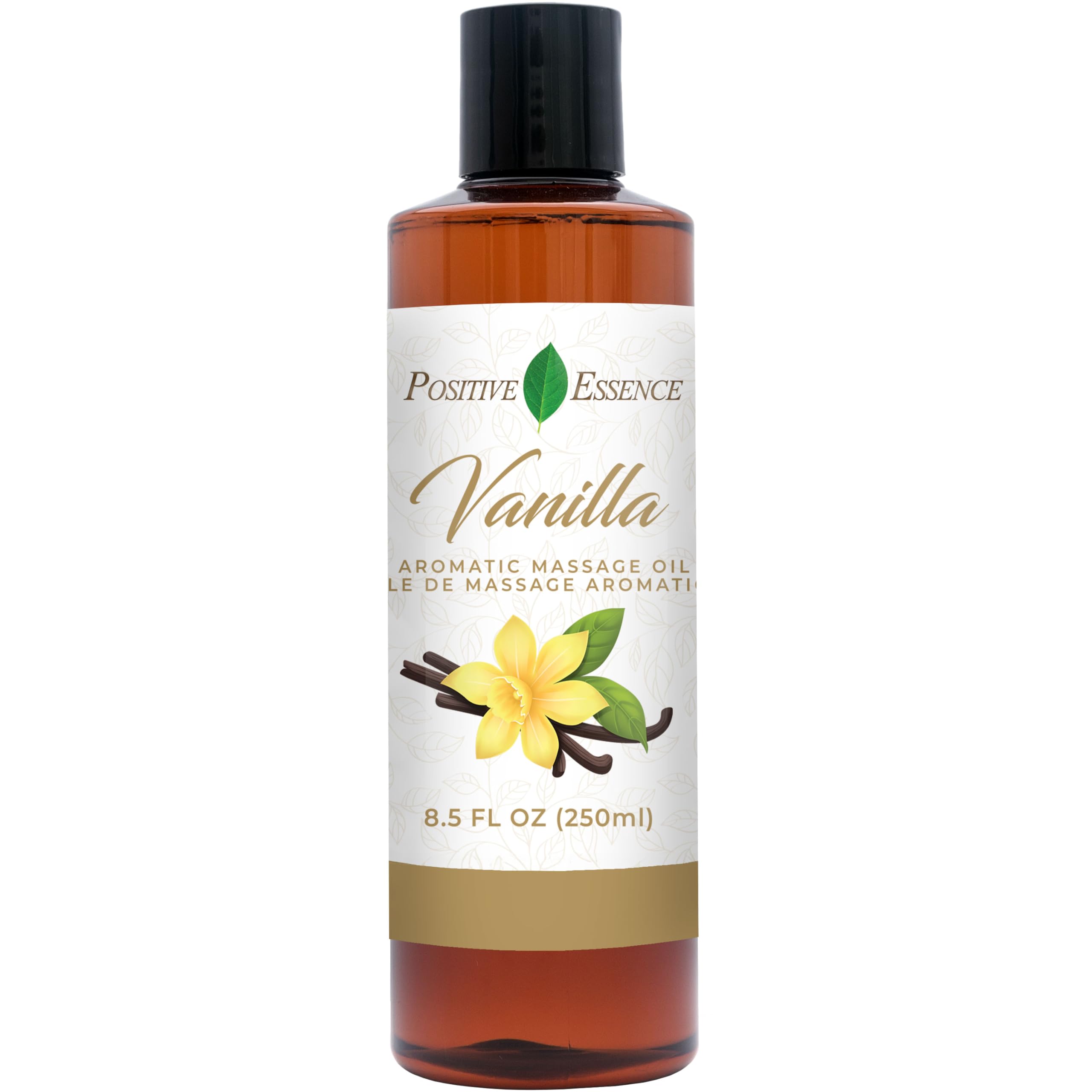 Vanilla Massage Oil for Massage, Body Massage Lotion | Jojoba, Sweet Almond Oil, Vitamin E