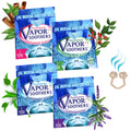 Vapor Soothers Nasal Dilator Clips – 8 Count, 4-Scent Variety Pack, Drug-Free