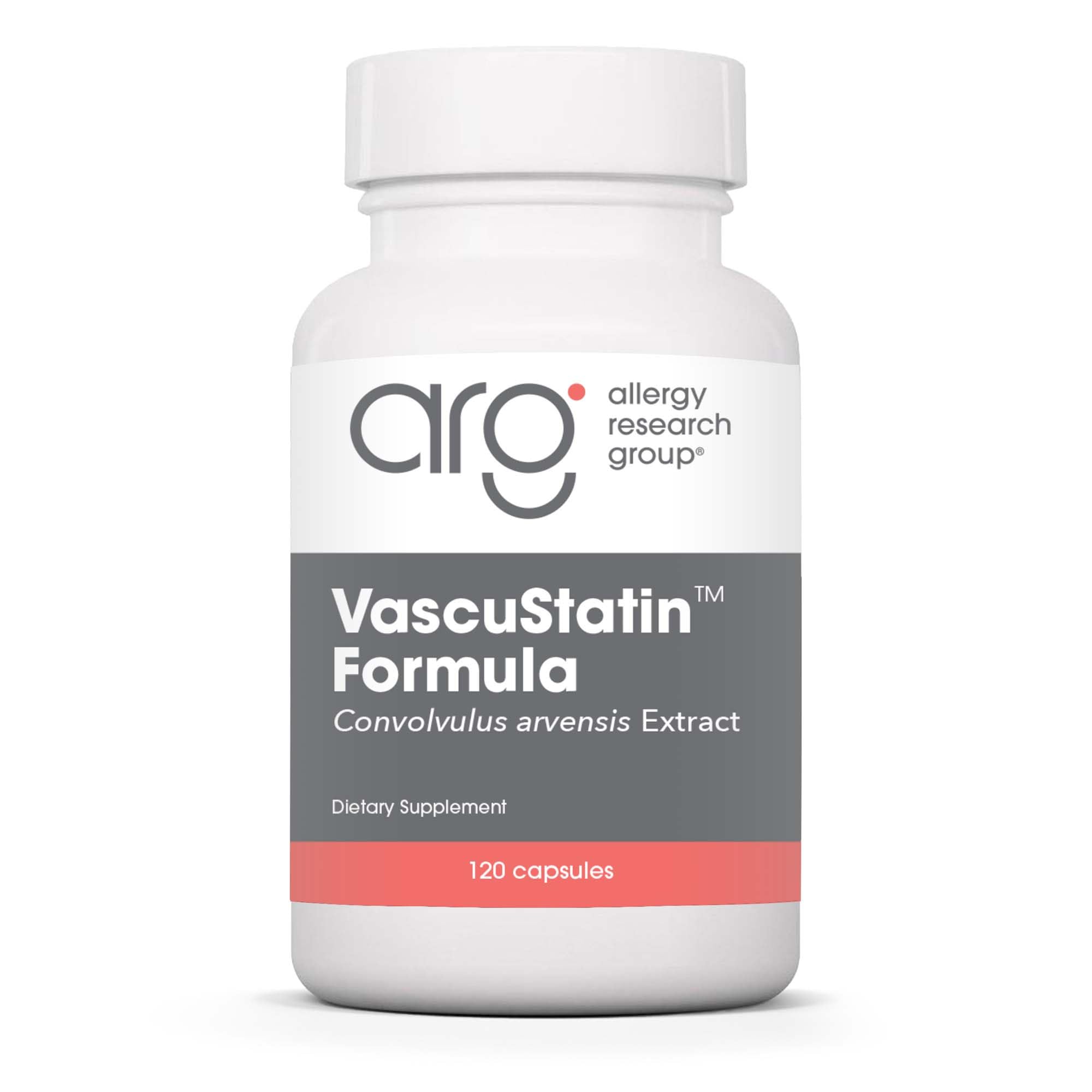VascuStatin Formula with Convolvulus arvensis Extract - 120 Count | Allergy Research Group