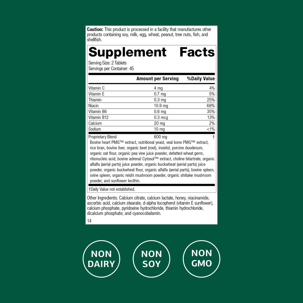 Standard Process Vasculin – Cardiovascular & Heart Health Support (90 Tablets)