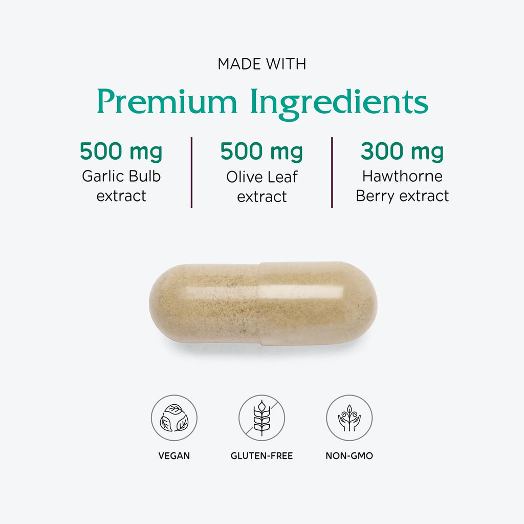 Vitanica VasoBlend: Heart Health with CoQ10, Magnesium and Arjuna
