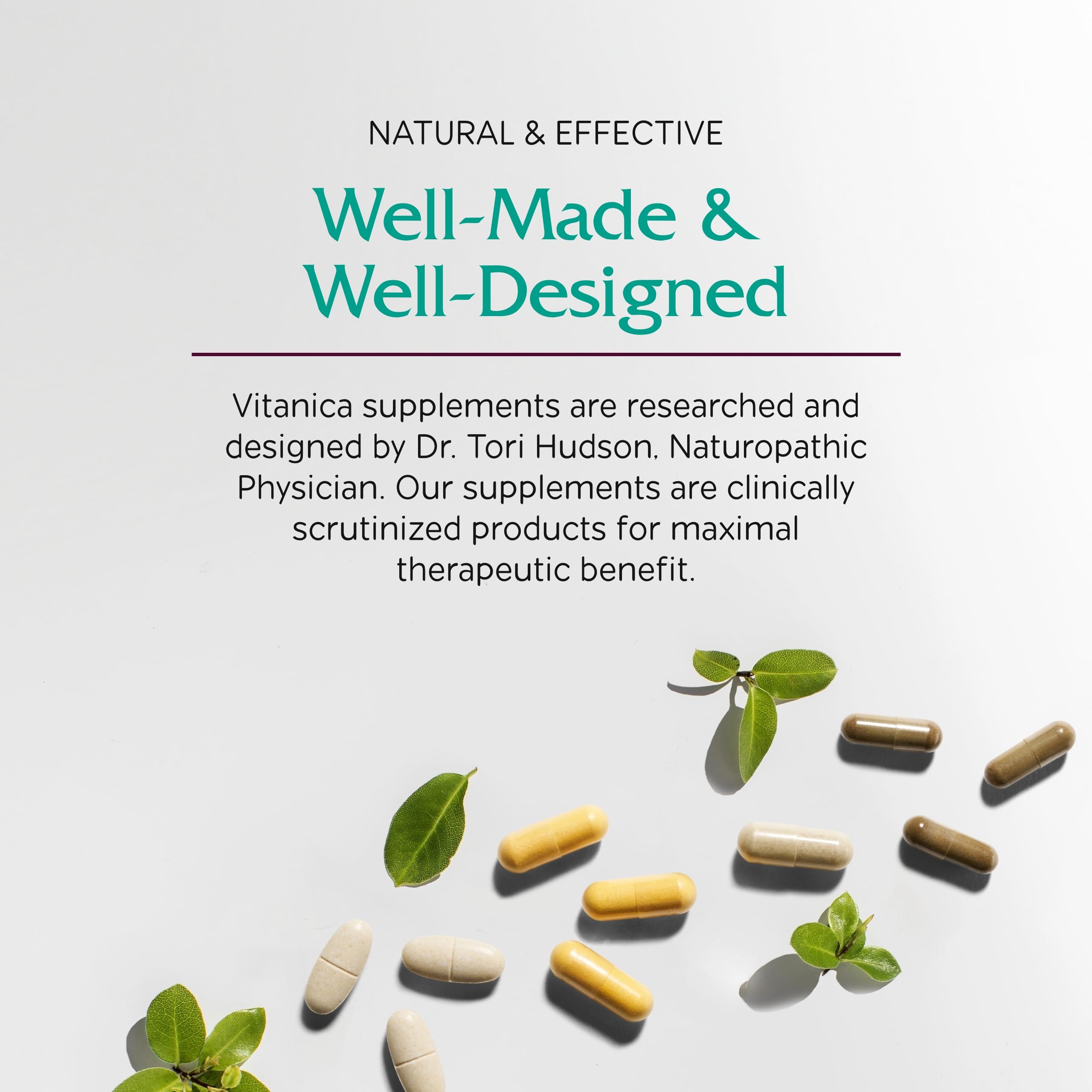 Vitanica VasoBlend: Heart Health with CoQ10, Magnesium and Arjuna
