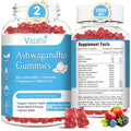 Vazatisi Ashwagandha Gummies (2 Pack) – Sugar Free Organic | Vegan & Gluten Free | 120 Count