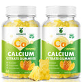 VCCHUYH Calcium Citrate Gummies 1200 mg - Sugar Free, Chewable Calcium for Adults & Kids | Pineapple