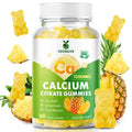 VCCHUYH Calcium Citrate Gummies 1200 mg – Sugar-Free, Vegan, Pineapple