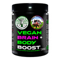 Vegan Brain & Body Boost: The Cherry On Top of a Plant-Based Lifestyle | Working Intelligence | Anti-Aging | Physical Fitness | Vegan Amino Acids - Creatine, Taurine & Beta Alanine | 40 Servings/300g