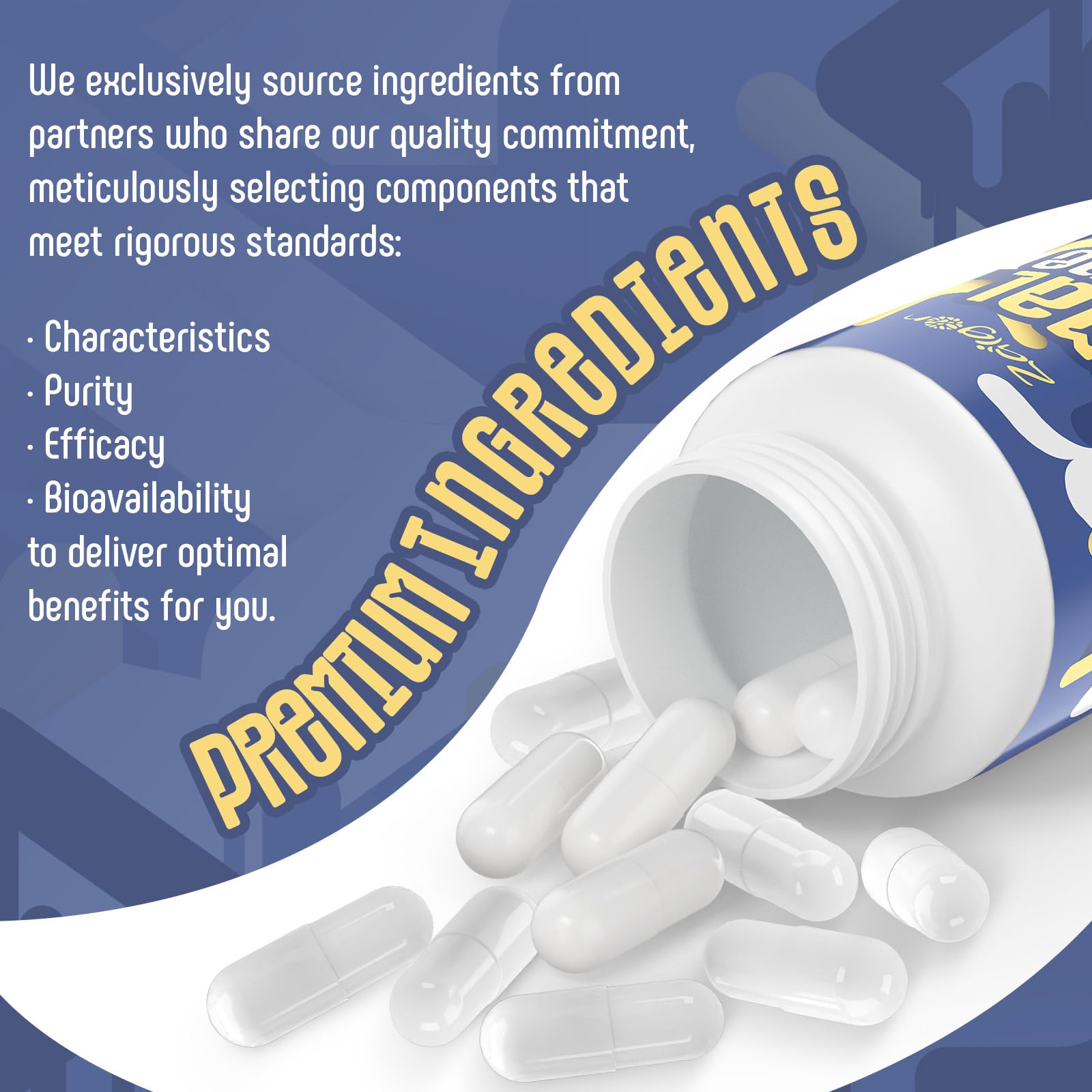 Zaigon Benfotiamine 600mg Vitamin B1 Supplement | Gluten Free