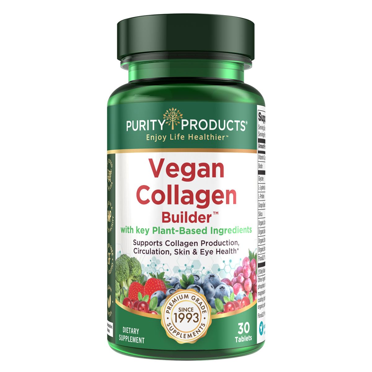 Vegan Collagen Builder – 30 Servings | Plant-Based Collagen Support