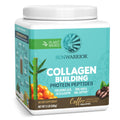 Sunwarrior Vegan Collagen Protein Powder for Women – Coffee Flavor, Plant-Based, Non-GMO, 20 Servings