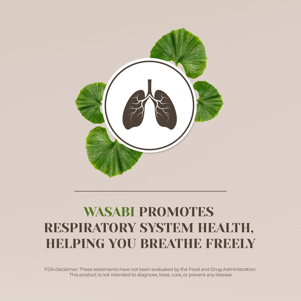 Wasabi Alcohol-Free Tincture Extract – Immune Support & Memory Booster (2 fl oz)